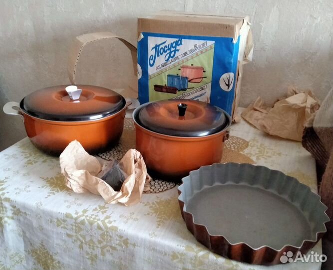 Сделано по госту Посуда с противопригорающим покры