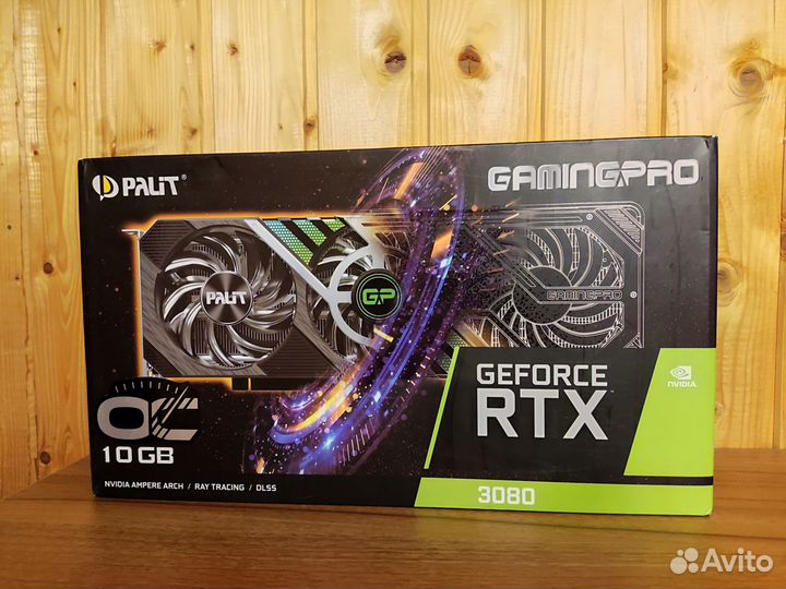Видеокарта Palit GeForce RTX 3080 GamingPro OC