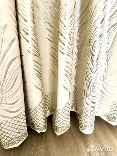 Шторы люксовые по 1,50 и 2 м фольгирование