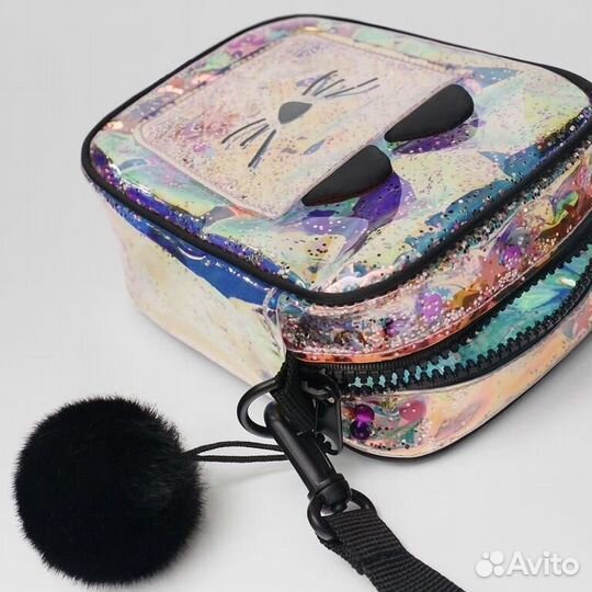 Сумка для девочки с голографией Zara