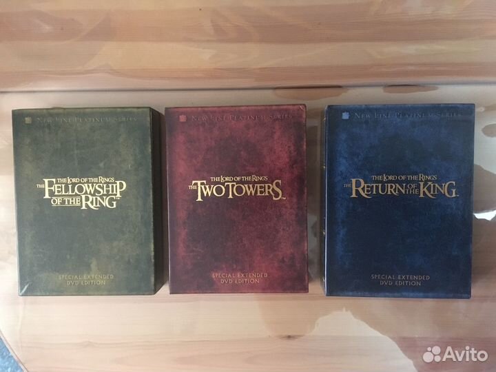Властелин колец-коллекционная DVD-трилогия (ориг.)