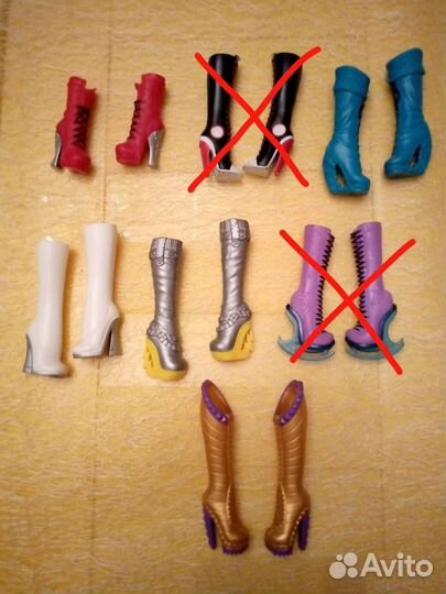 Аксессуары для кукол Монстер Хай - обувь