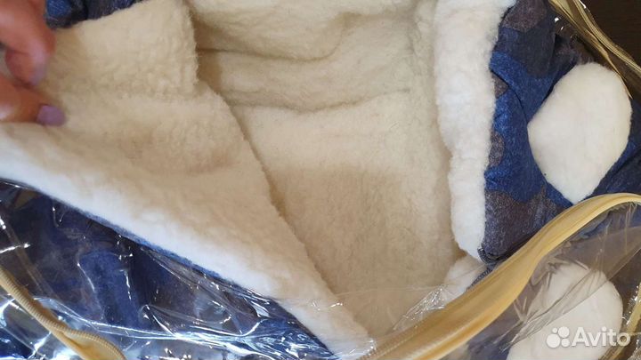 Зимний конверт в коляску