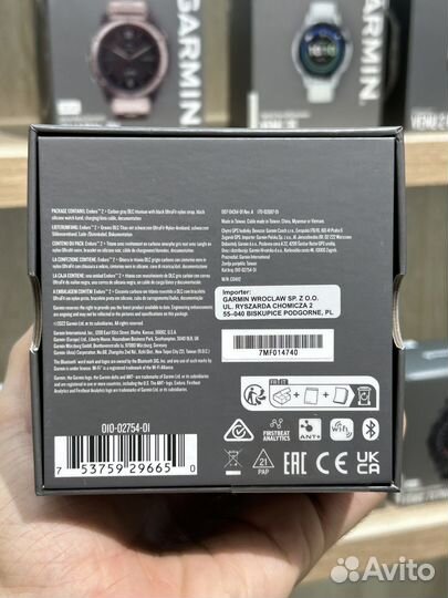 Garmin enduro 2 угольно-серый DLC титановый