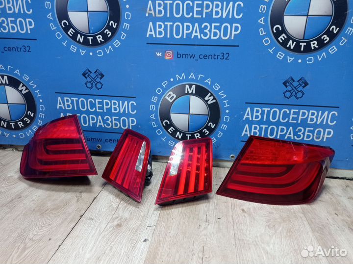 Фонари задние на BMW 5 f10 дорест
