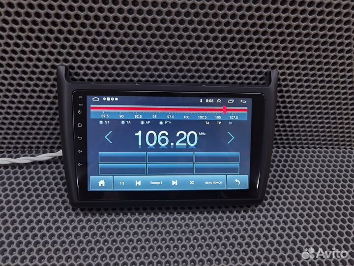Магнитола Volkswagen Polo Android IPS экран новая