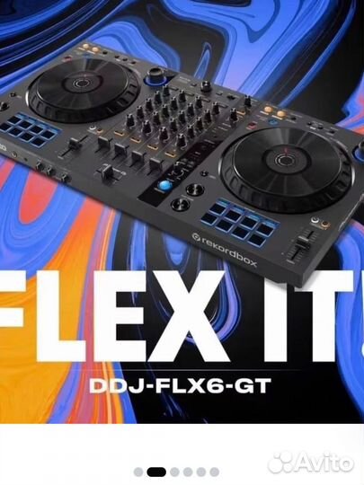 Dj контролер pioner ddj flx6 gt-4