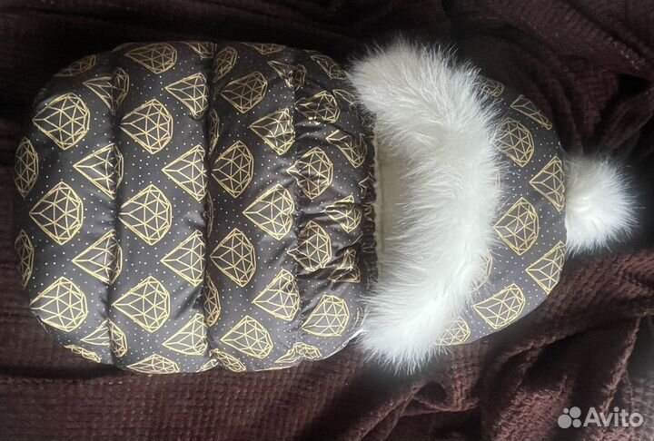 Зимний конверт в коляску