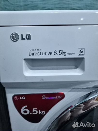 Стиральная машина LG F1096WD 6.5 kg