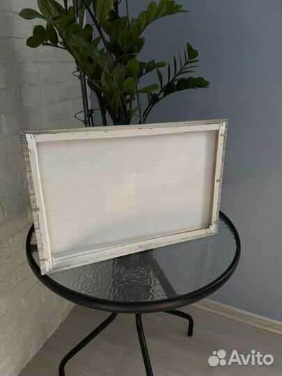 Панно для фотографий с зажимами фоторамка 60*40