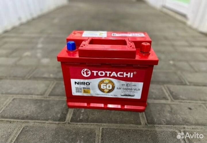 Аккумулятор Totachi 60Ah 600A (Япония) новый