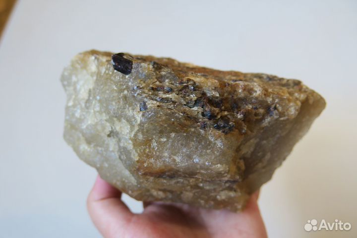 Минерал цитриновый кварц