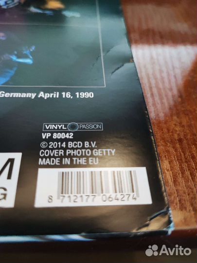 Виниловые пластинка Soungarden Live 1990