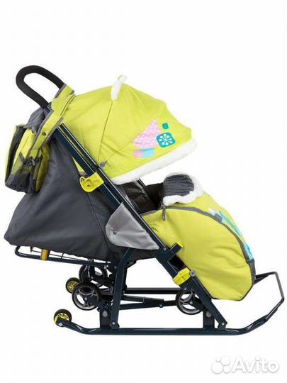 Детские санки коляска