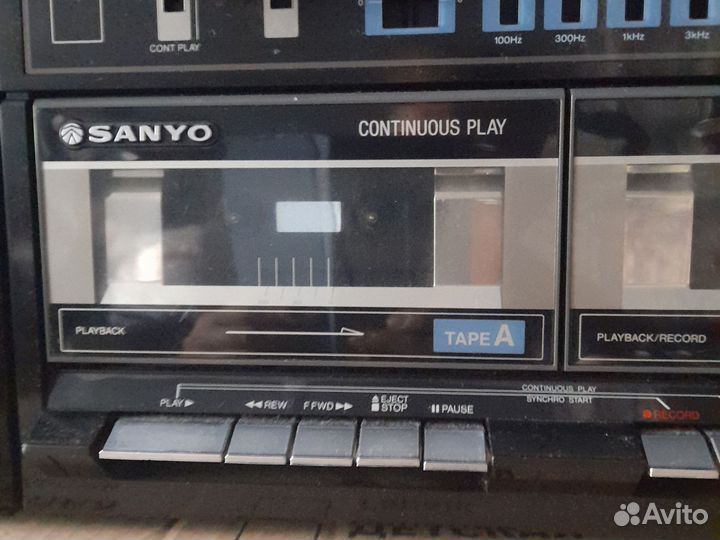 Кассетная магнитола sanyo c35