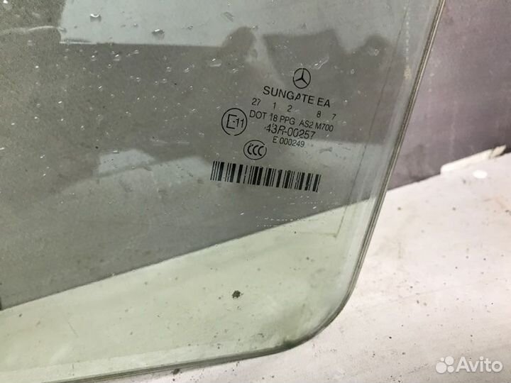 Стекло двери заднее левое Mercedes-Benz S-Class