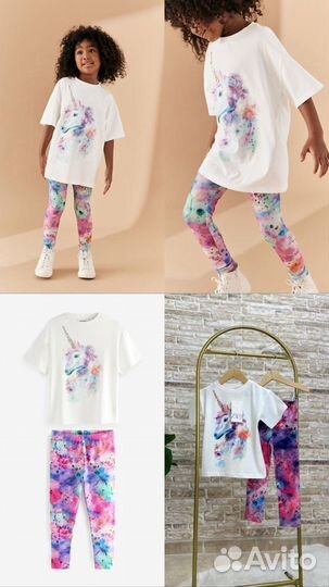 Костюм с лосинами для девочеи zara 98-122