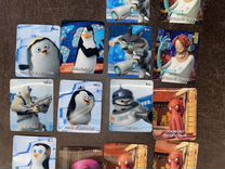 Карточки магнит пингвины из мадагаскара