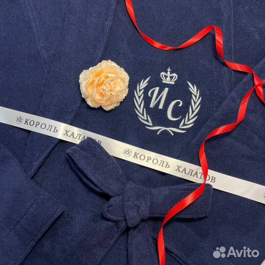 Халат с вышивкой батя