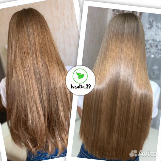 Кератиновое выпрямление волос всего за 1,5 часа