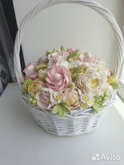 Цветы из зефира на 1 сентября