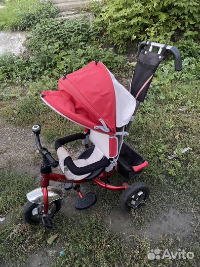 Велосипед детский с ручкой бу