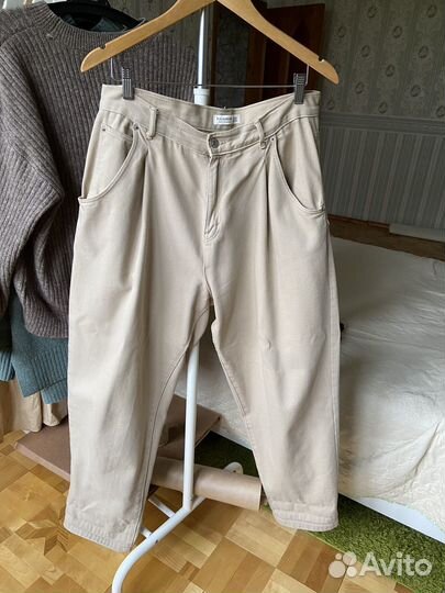 Джинсы mom fit