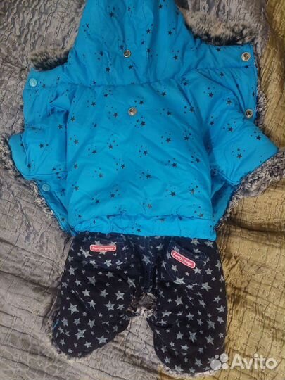 Зимний комбинезон для маленьких собак. Сапожки