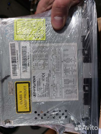 Штатная магнитола на hyundai santa fe mtxt900DM