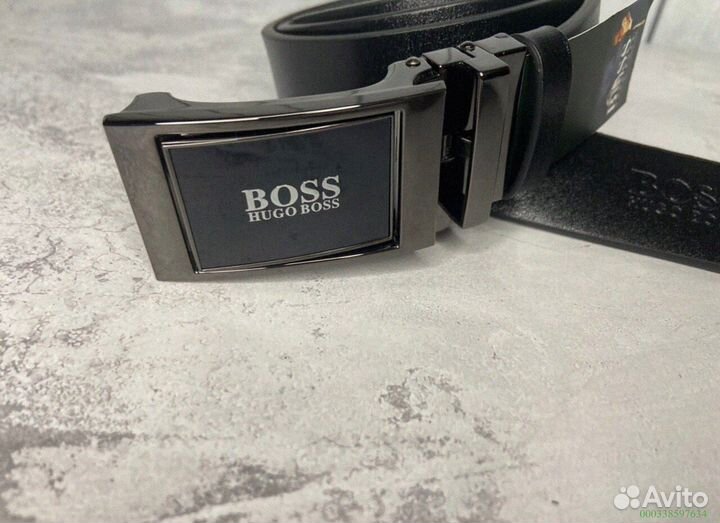 Двусторонний ремень мужской Hugo Boss