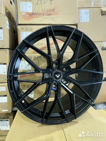 R19 Vorsteiner Black на BMW 5х120 Новые Диски