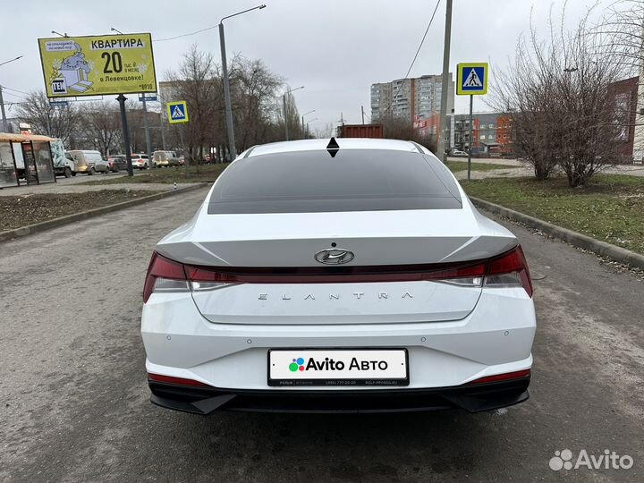 Hyundai Elantra 1.6 AT, 2021, 37 124 км