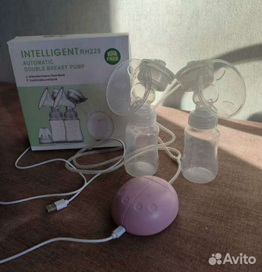 Молокоотсос электрический двойной