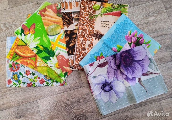 Вафельные полотенца