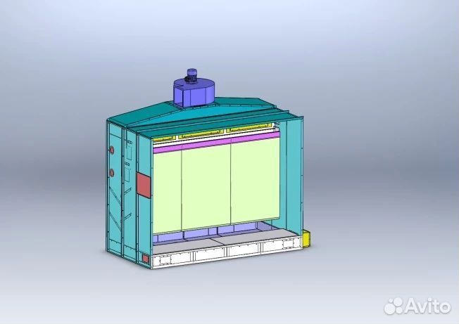 Окрасочная камера WoodTec WTP 3000 NEW