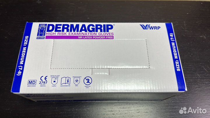 Перчатки нитриловые неопудренные