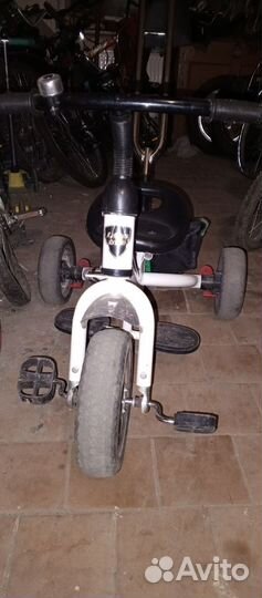 Велосипед детский с родительской ручкой