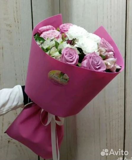 Букет из Хризантем с розами с доставкой