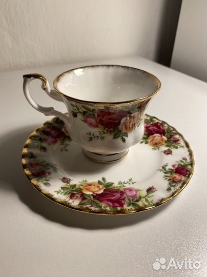 Английский фарфор Royal Albert чайная пара