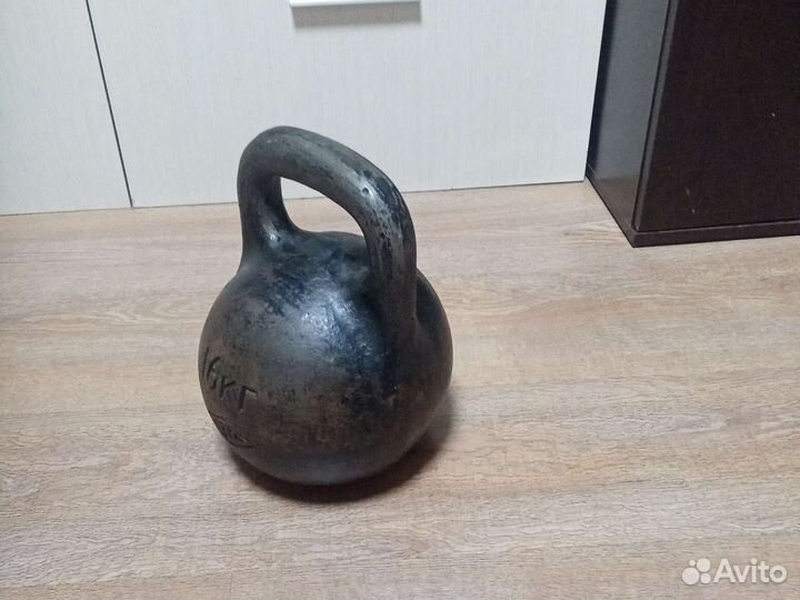 Гиря 16 кг бу