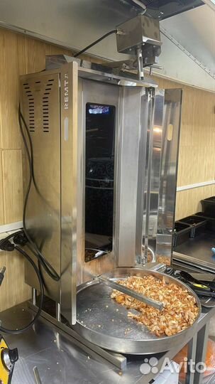 Аппарат шаурма гриль 10 20 30 50 80кг Osba Remta