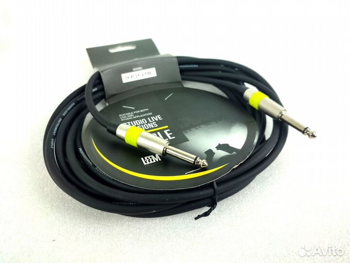 Кабель инструментальный 4.5м leem