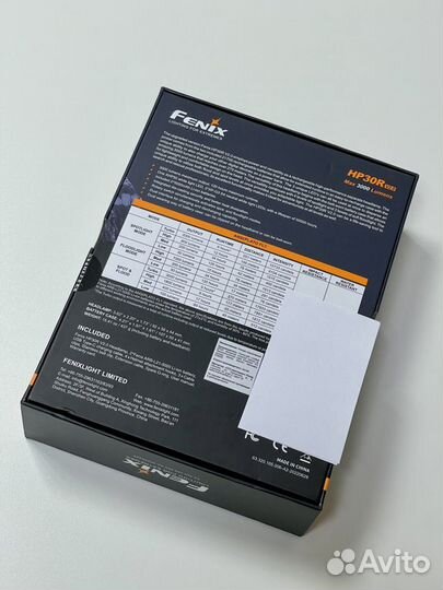 Новый налобный фонарь Fenix HP30R V2.0