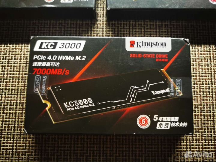 Ssd M2 2Tb KC3000 Kingston