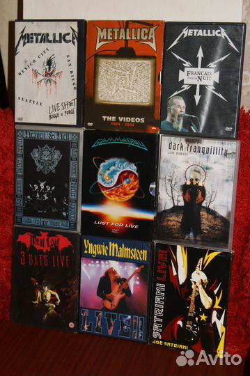 200 двд Дисков -Музыкальные диски