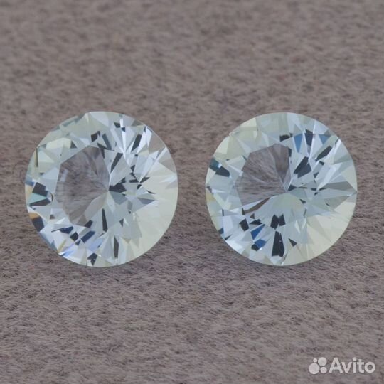 Аквамарин 1.04 кт (пара)