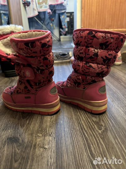 Сапоги зимние на девочку 31 размер