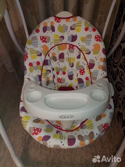 Детские электронные качели graco