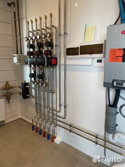 Монтаж отопления, водоснабжения, канализации