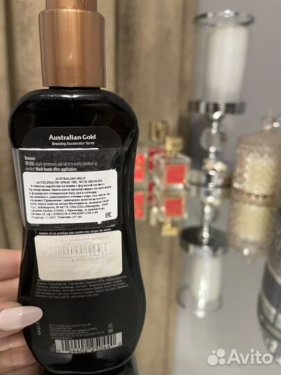 Масло спрей для загара на солнце Australian gold